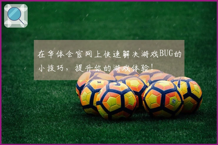 在华体会官网上快速解决游戏BUG的小技巧，提升你的游戏体验！