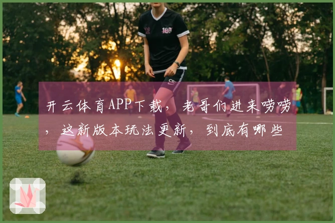 开云体育APP下载,老哥们进来唠唠,这新版本玩法更新,到底有哪些坑得躲着走?